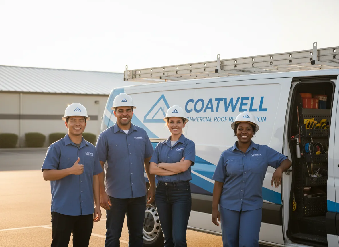 Commercial roof coating company in Bieber, CA